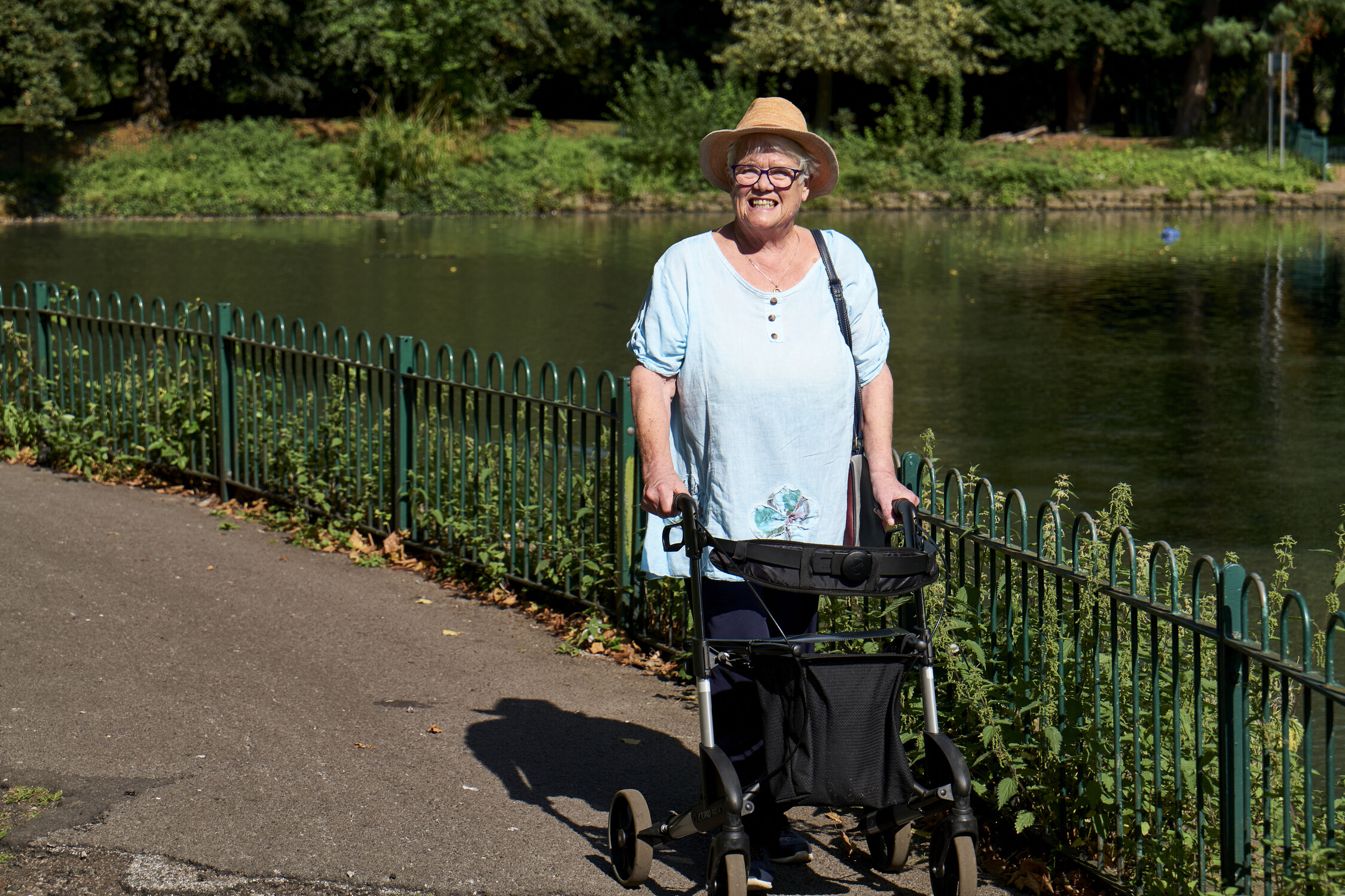 Companionship, out and about, walking